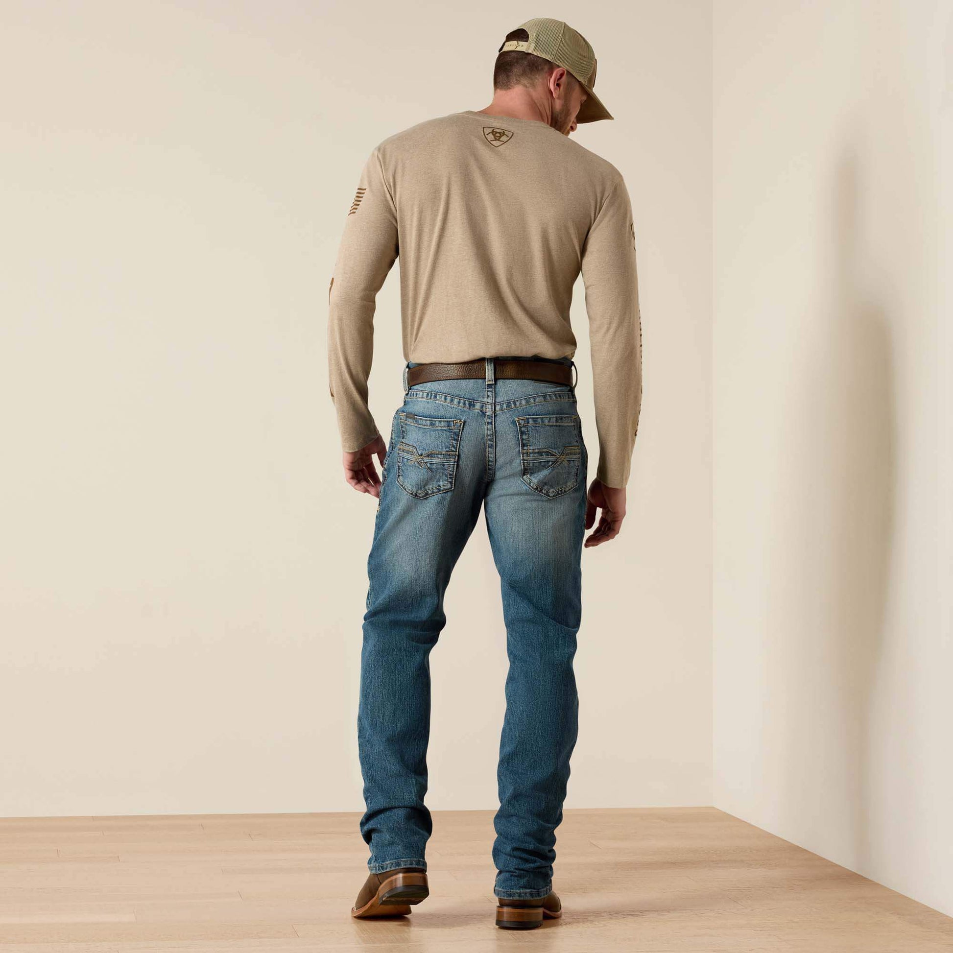 Ariat Men|Trends M4 Low Rise Stretch Stockton Stackable Straight Leg
