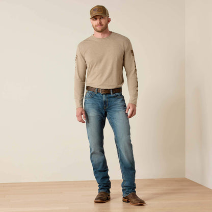 Ariat Men|Trends M4 Low Rise Stretch Stockton Stackable Straight Leg
