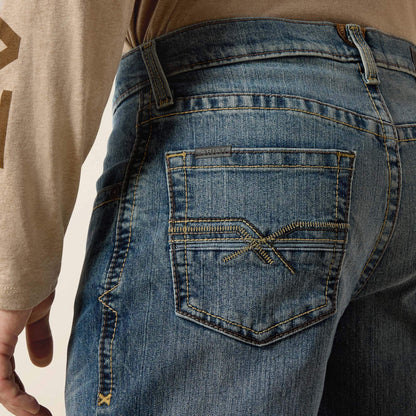 Ariat Men|Trends M4 Low Rise Stretch Stockton Stackable Straight Leg