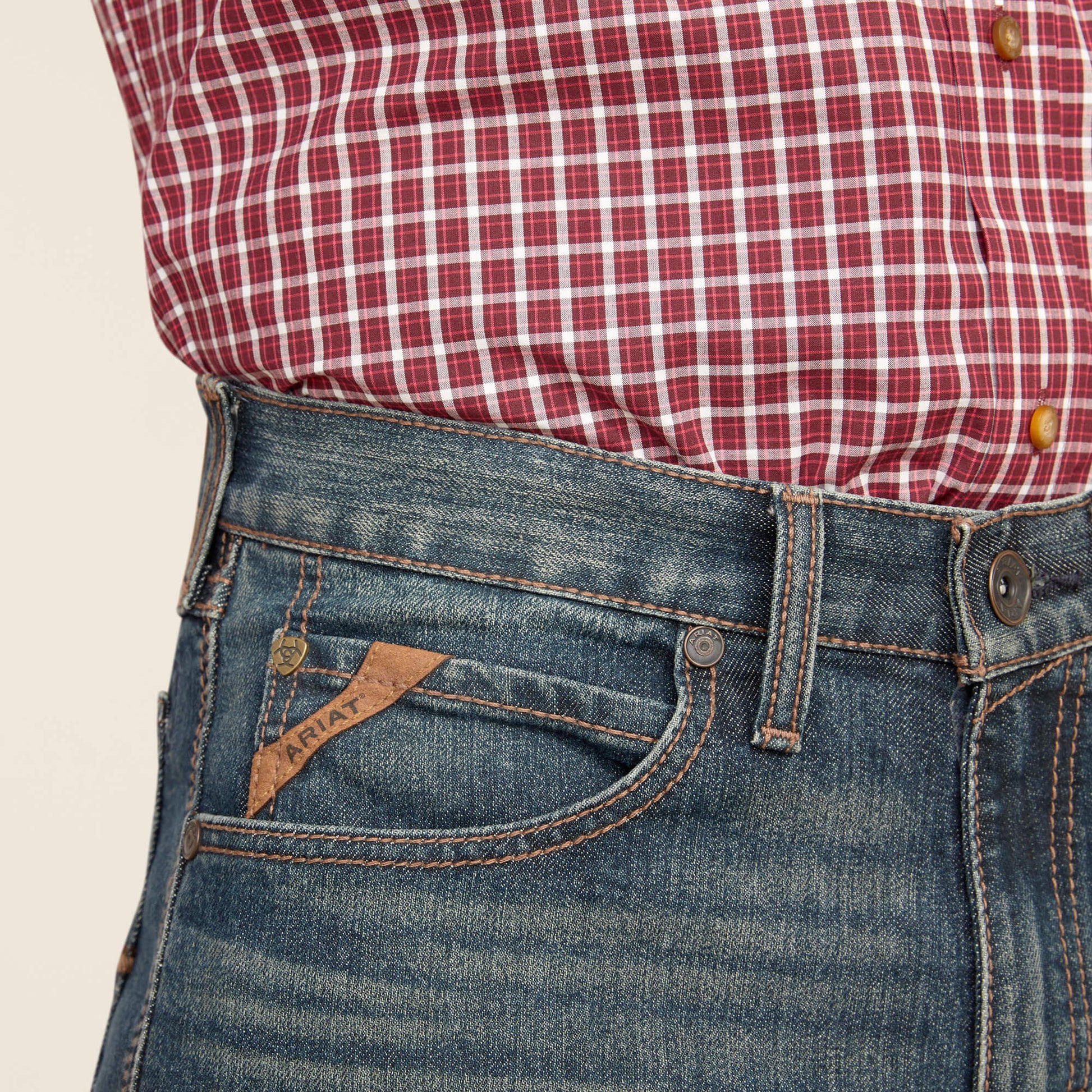 Ariat Men|Trends M2 Traditional Relaxed Stretch Pro Series Ray Boot Cut Jean