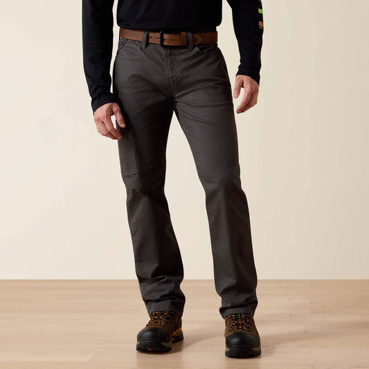 Ariat Men Rebar M4 Low Rise DuraStretch Made Tough Stackable Straight Leg Pant