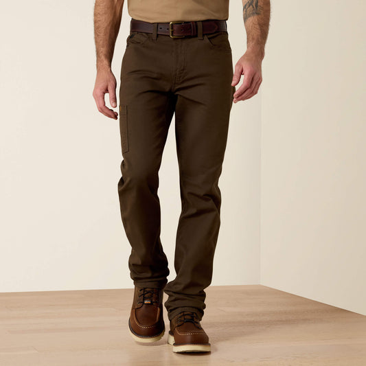 Ariat Men Rebar M4 Low Rise DuraStretch Made Tough Stackable Straight Leg Pant
