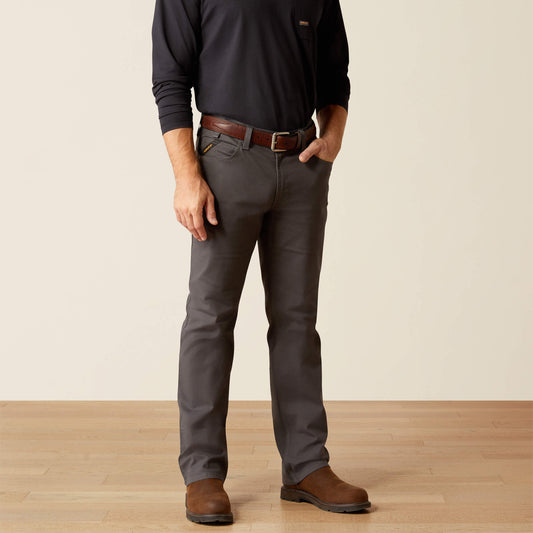 Ariat Men Rebar M5 Straight DuraStretch Made Tough Straight Pant