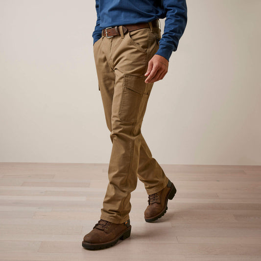 Ariat Men Rebar M4 Relaxed Made Tough Cargo Straight Pant