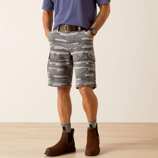 Ariat Men Rebar DuraStretch Made Tough Cargo 11" Short