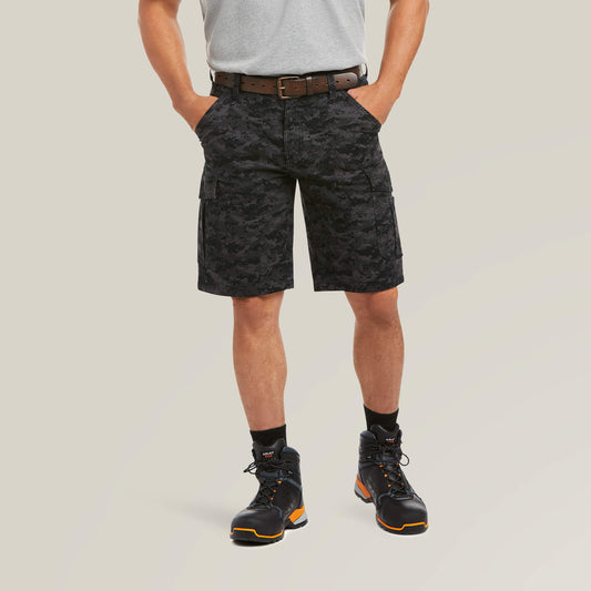 Ariat Men Rebar DuraStretch Made Tough Cargo 11" Short