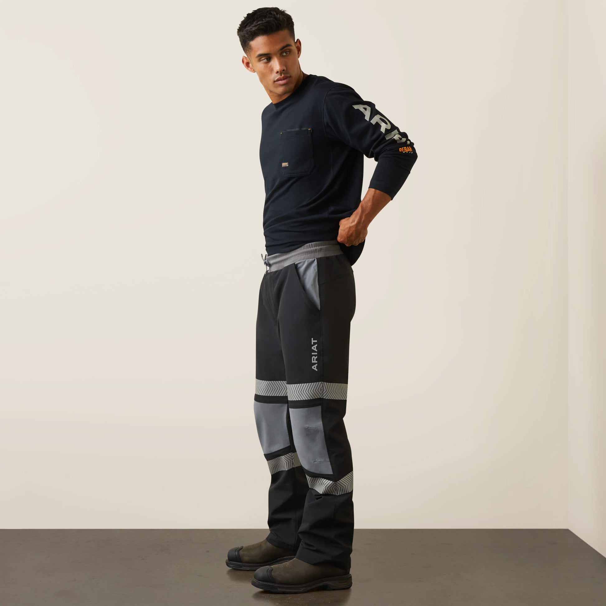 Ariat Men Rebar DuraStretch Pull-On Straight Pant