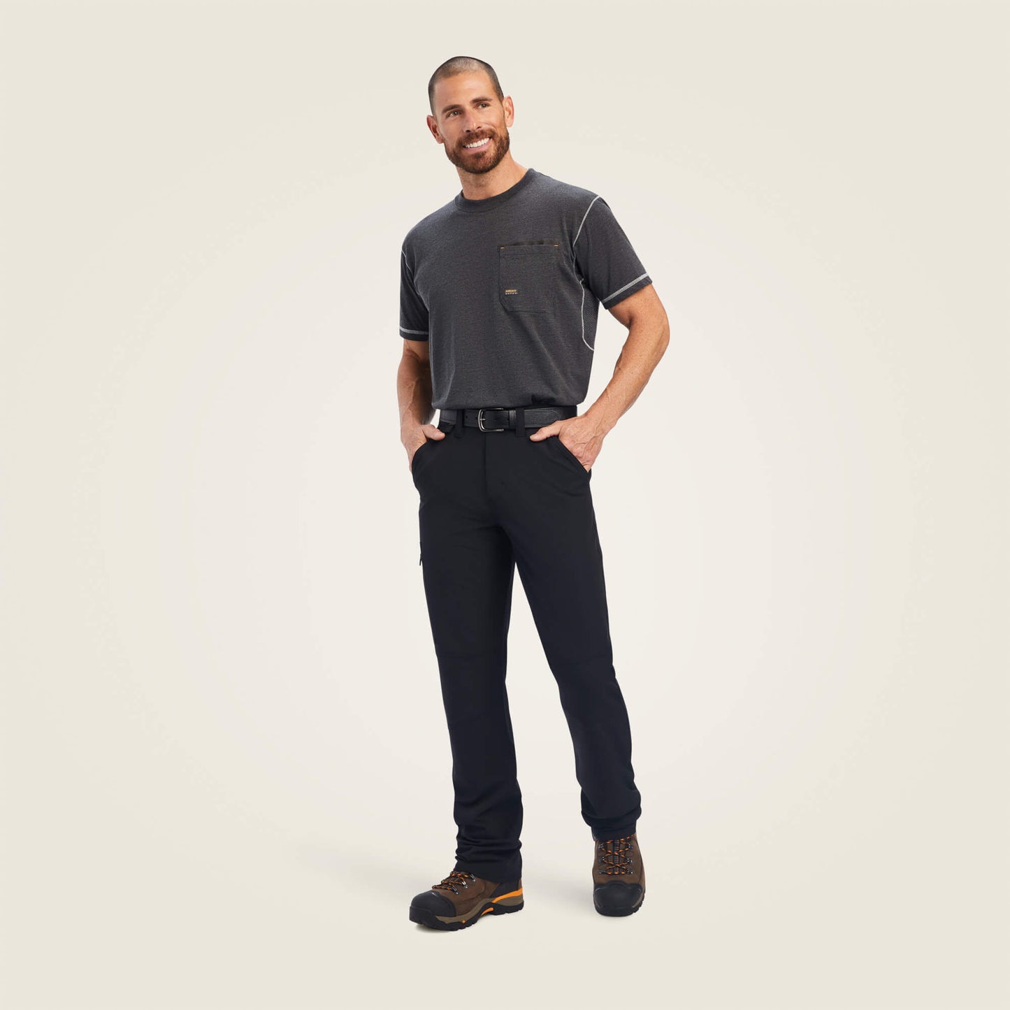 Ariat Men Rebar M5 Straight DuraStretch DriTEK Softshell Straight Pant