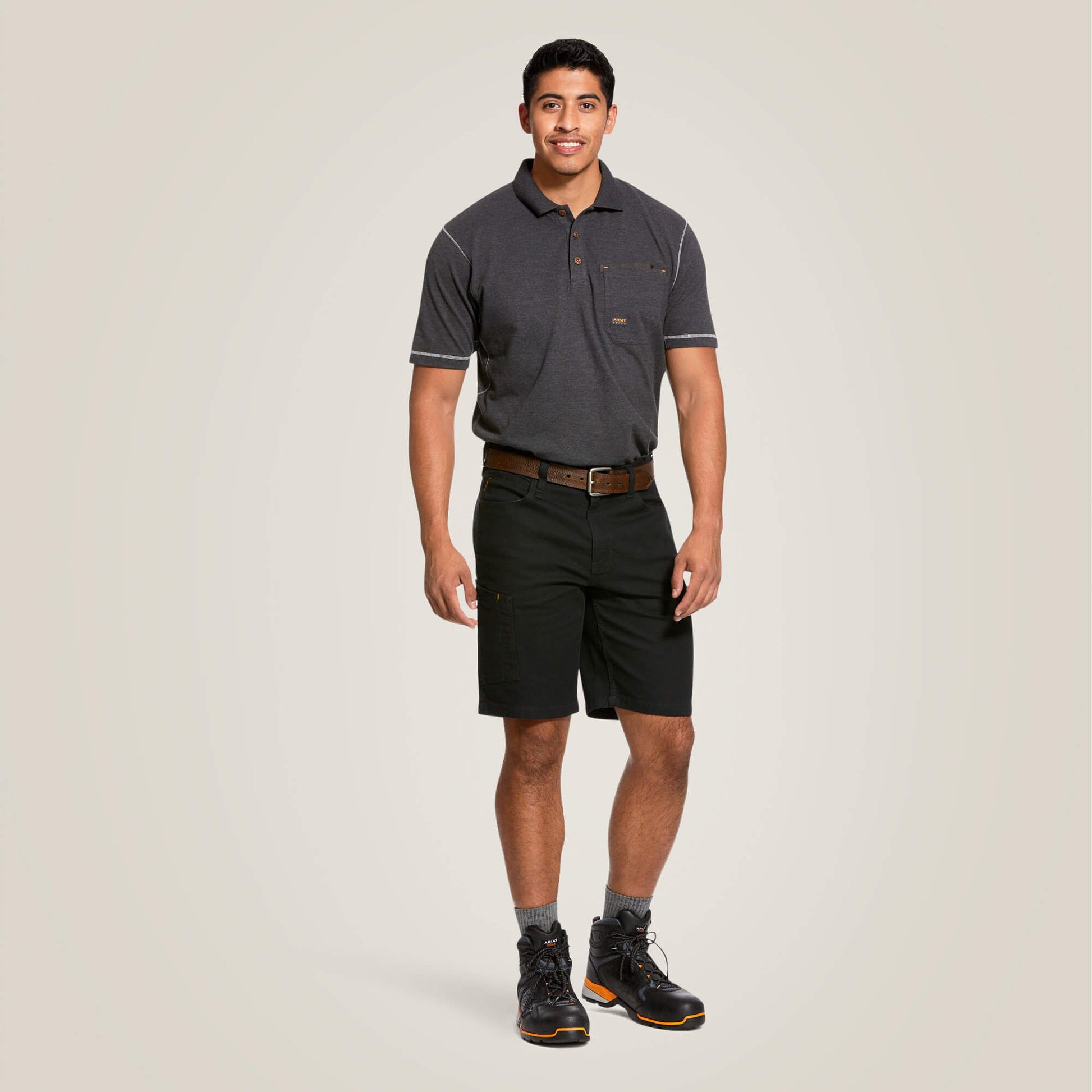 Ariat Men Rebar DuraStretch Made Tough 10" Short