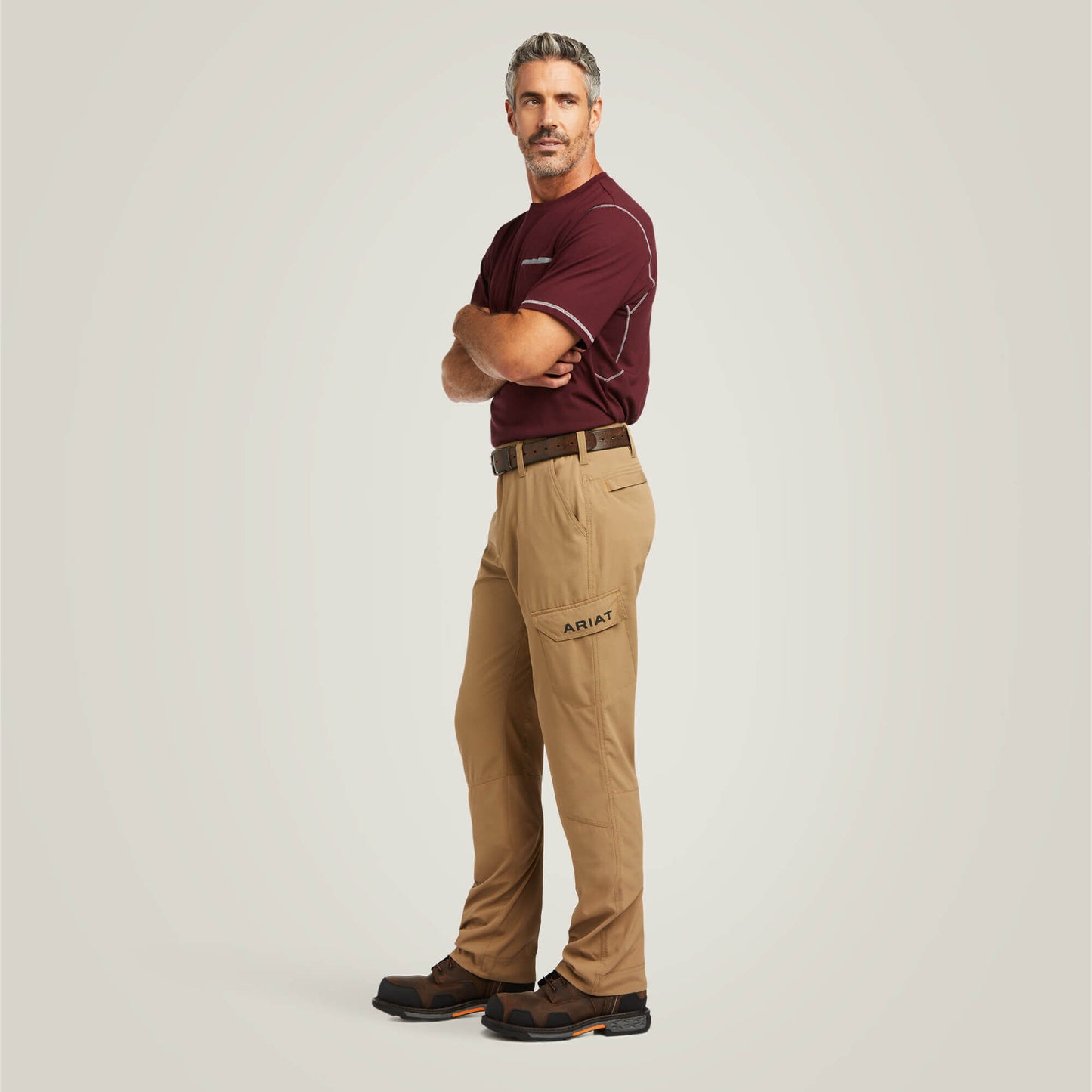 Ariat Men Rebar M5 Straight Work Flow Ultralight Stackable Straight Leg Pant