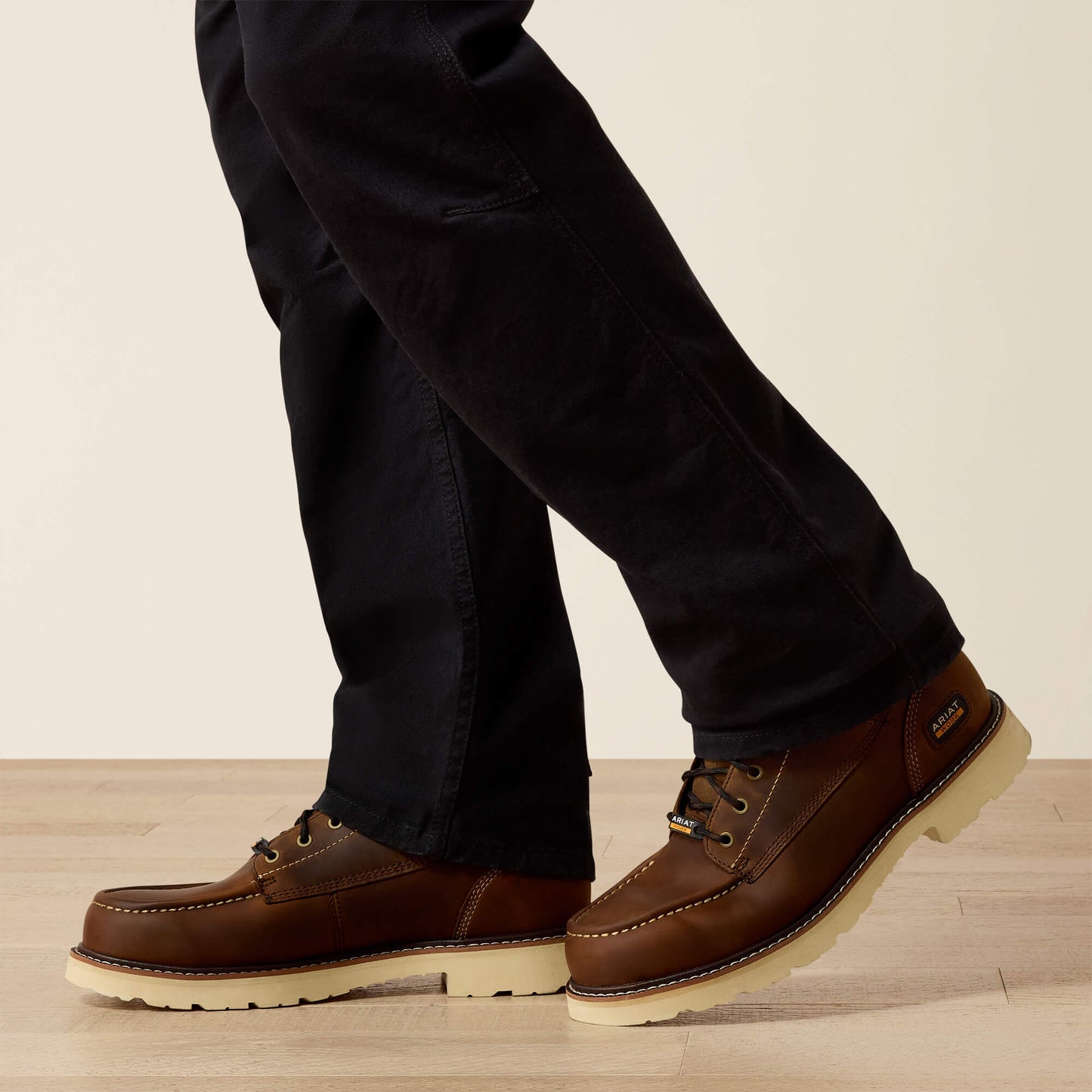 Ariat Men Rebar M5 Straight DuraStretch Washed Twill Dungaree Straight Leg Pant