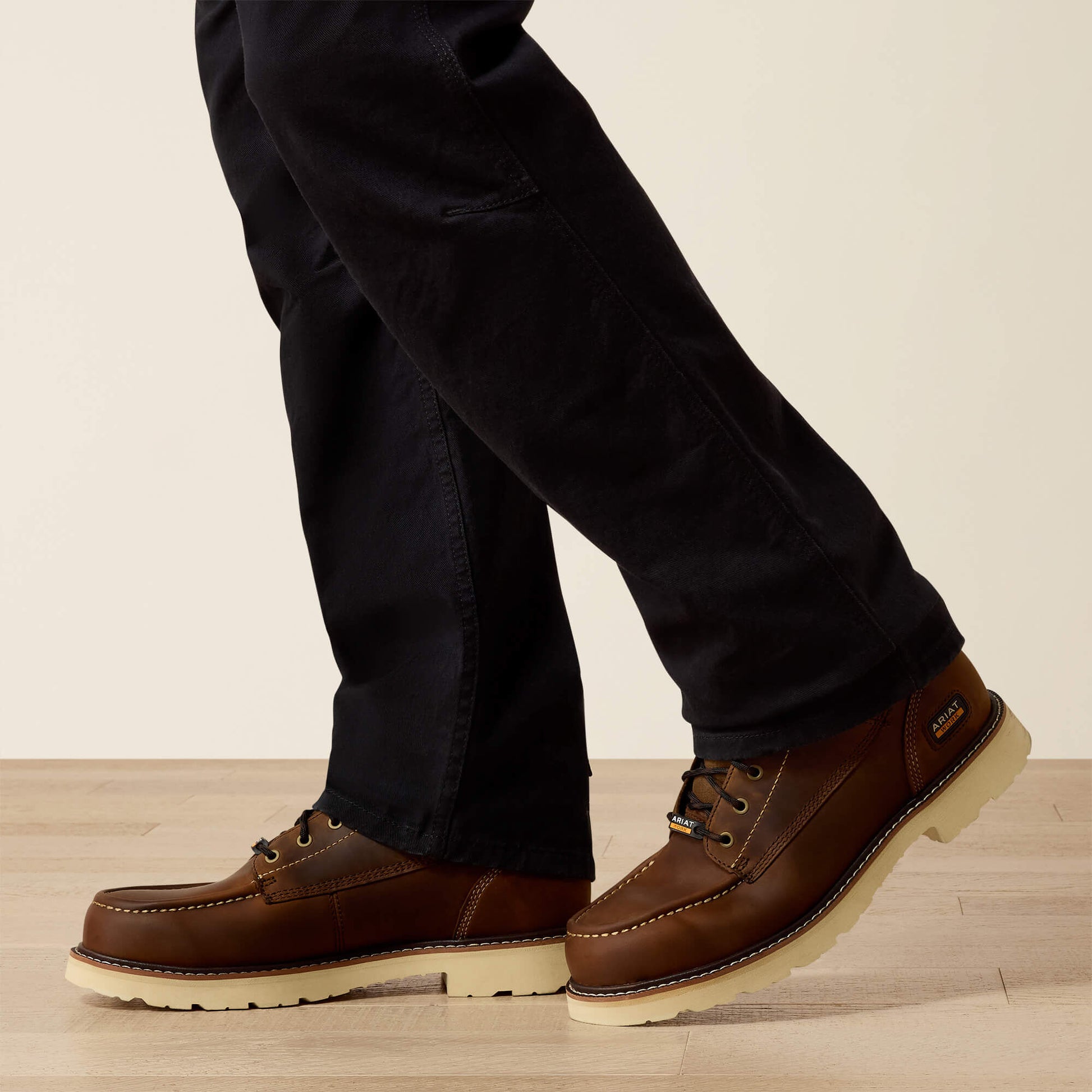Ariat Men Rebar M5 Straight DuraStretch Washed Twill Dungaree Straight Leg Pant