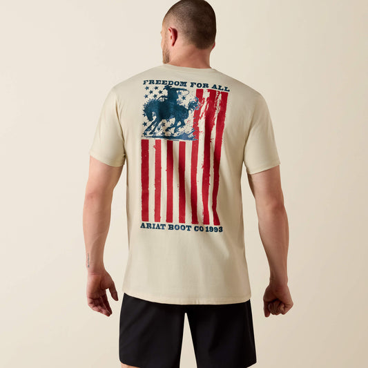 Ariat Men Ariat Split Freedom Painted Classic Fit T-Shirt