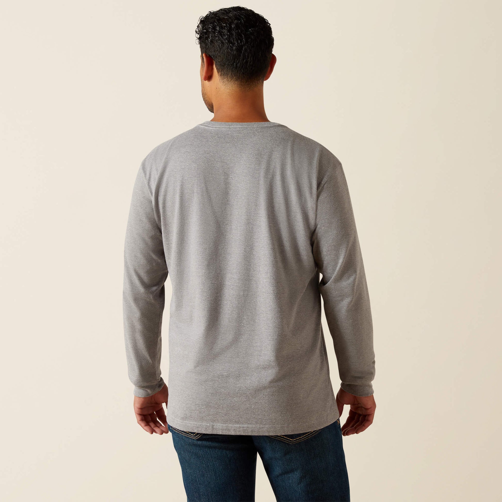 Ariat Men Rebar Cotton Strong Standard Logo Pocket T-Shirt