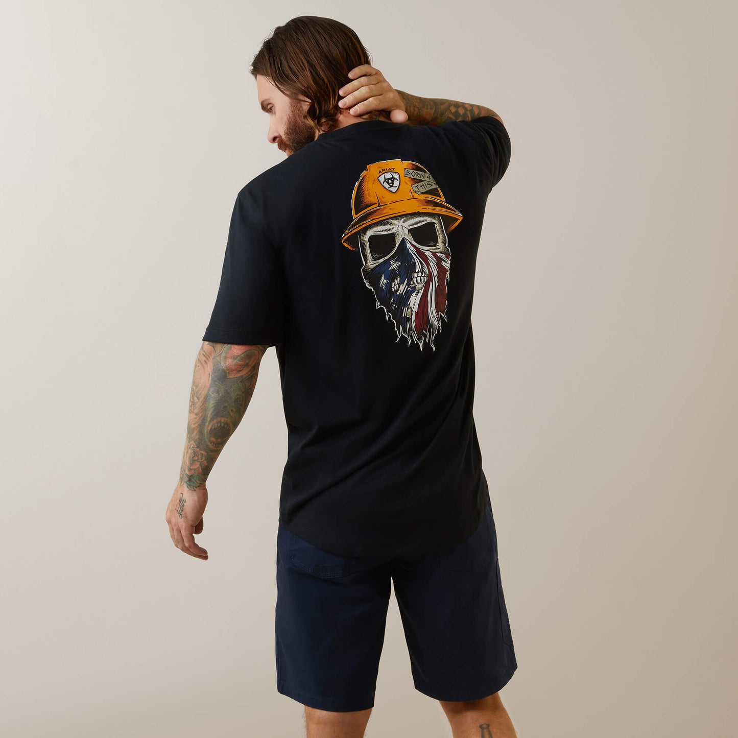 Ariat Men Rebar Workman Born For This T-Shirt