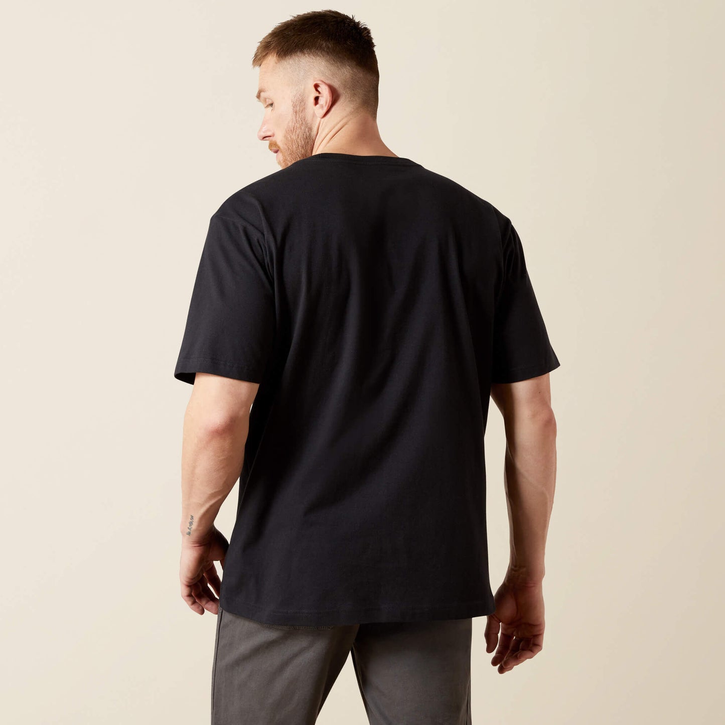 Ariat Men Rebar Cotton Strong Standard Pocket T-Shirt