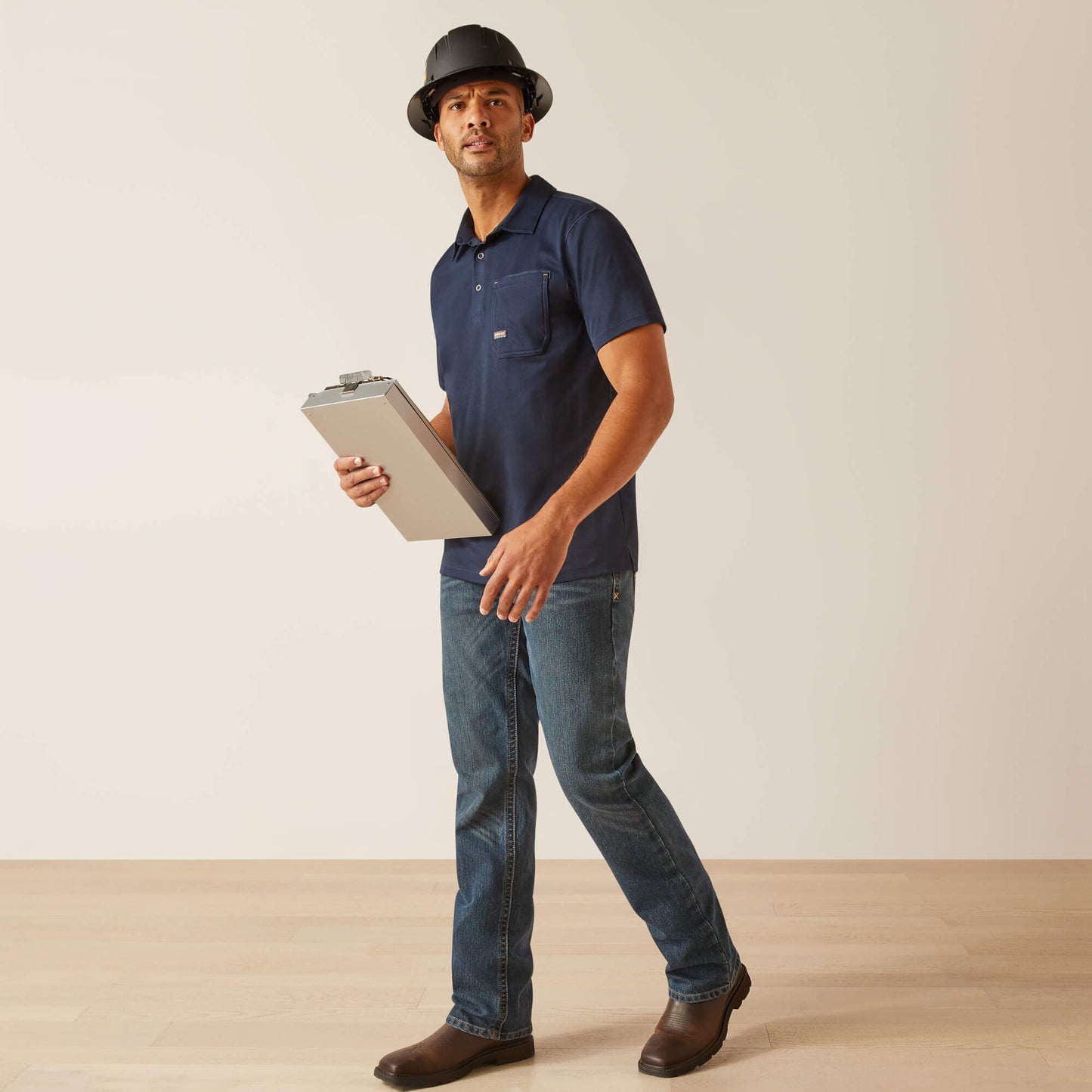 Ariat Men Rebar Foreman Polo