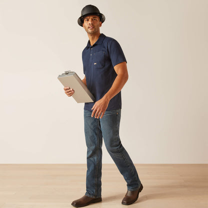 Ariat Men Rebar Foreman Polo