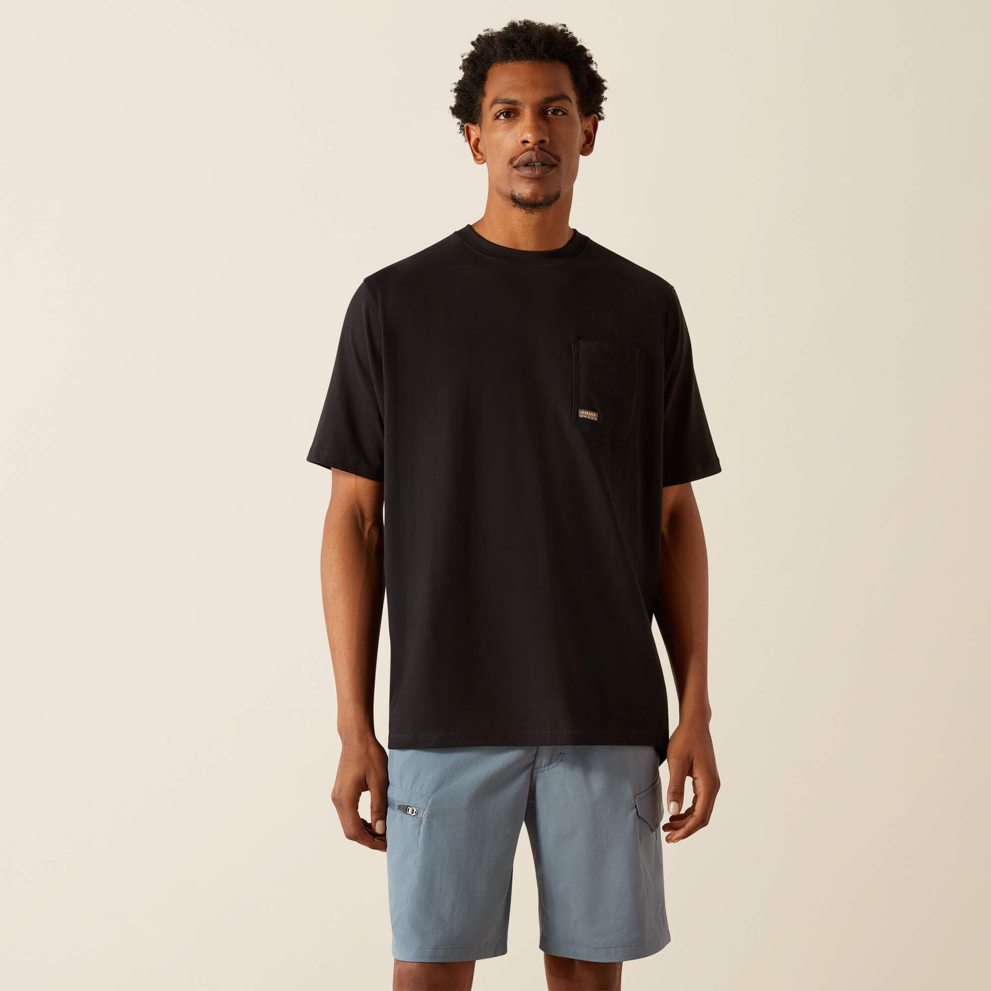 Ariat Men Rebar Cotton Strong Hardhead T-Shirt