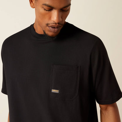 Ariat Men Rebar Cotton Strong Hardhead T-Shirt