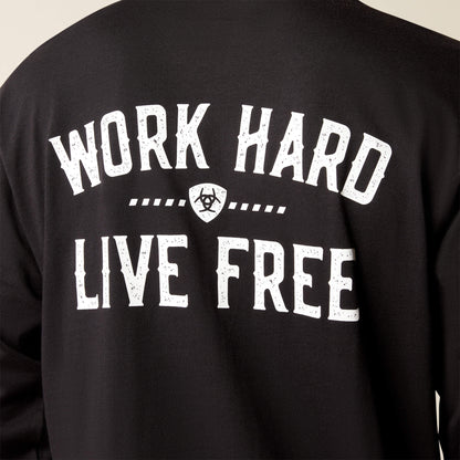 Ariat Men Rebar Cotton Strong WHLF T-Shirt