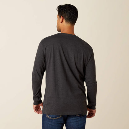 Ariat Men Rebar Cotton Strong Standard Pocket T-Shirt