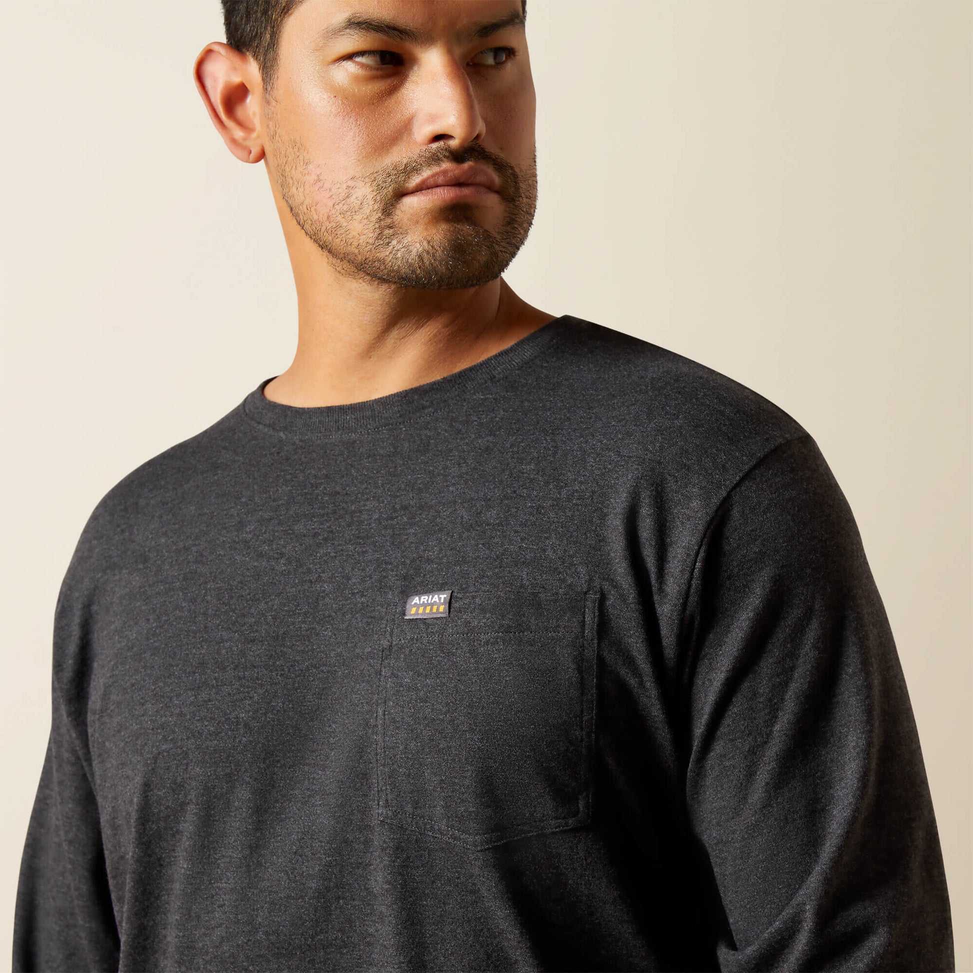 Ariat Men Rebar Cotton Strong Standard Pocket T-Shirt