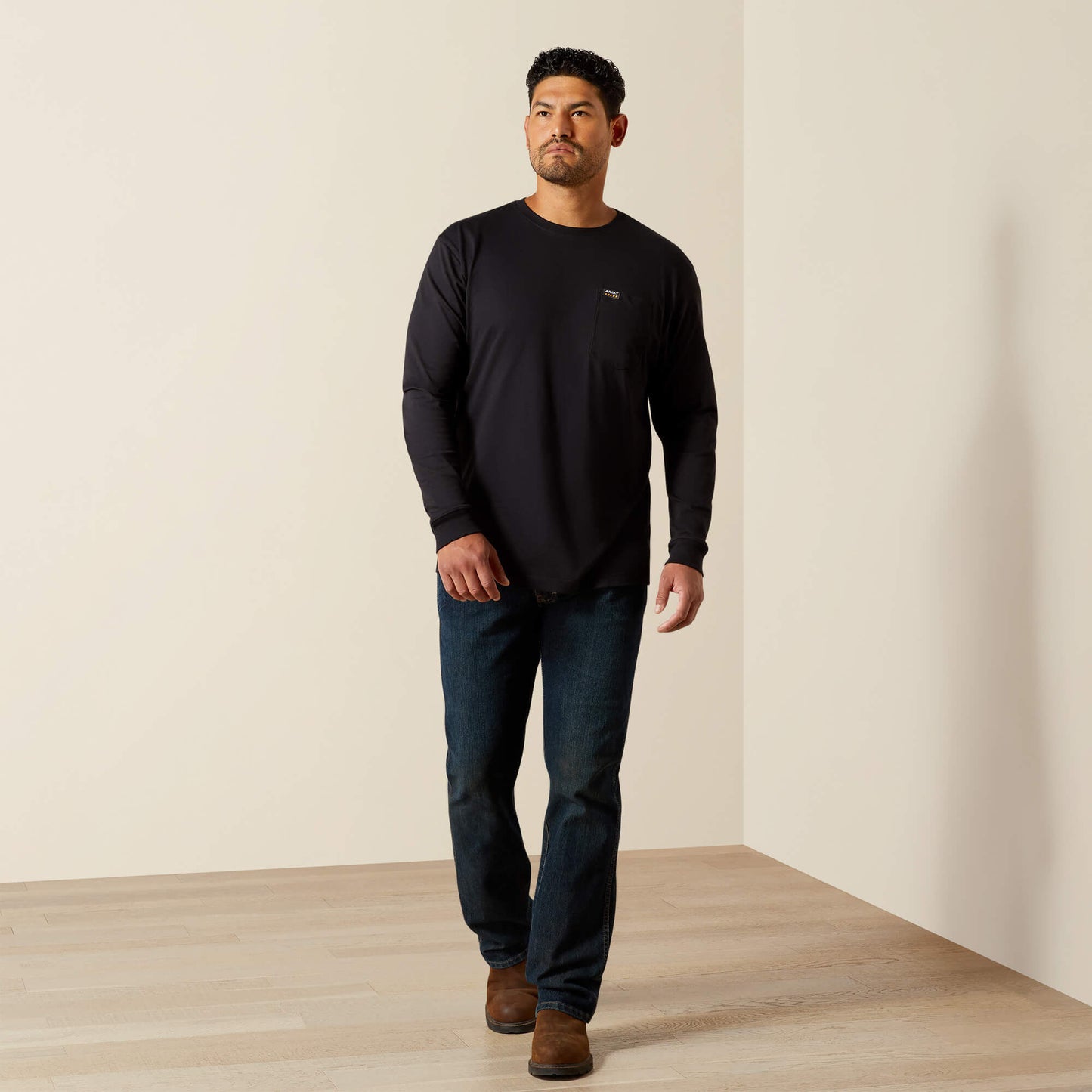 Ariat Men Rebar Cotton Strong Standard Pocket T-Shirt