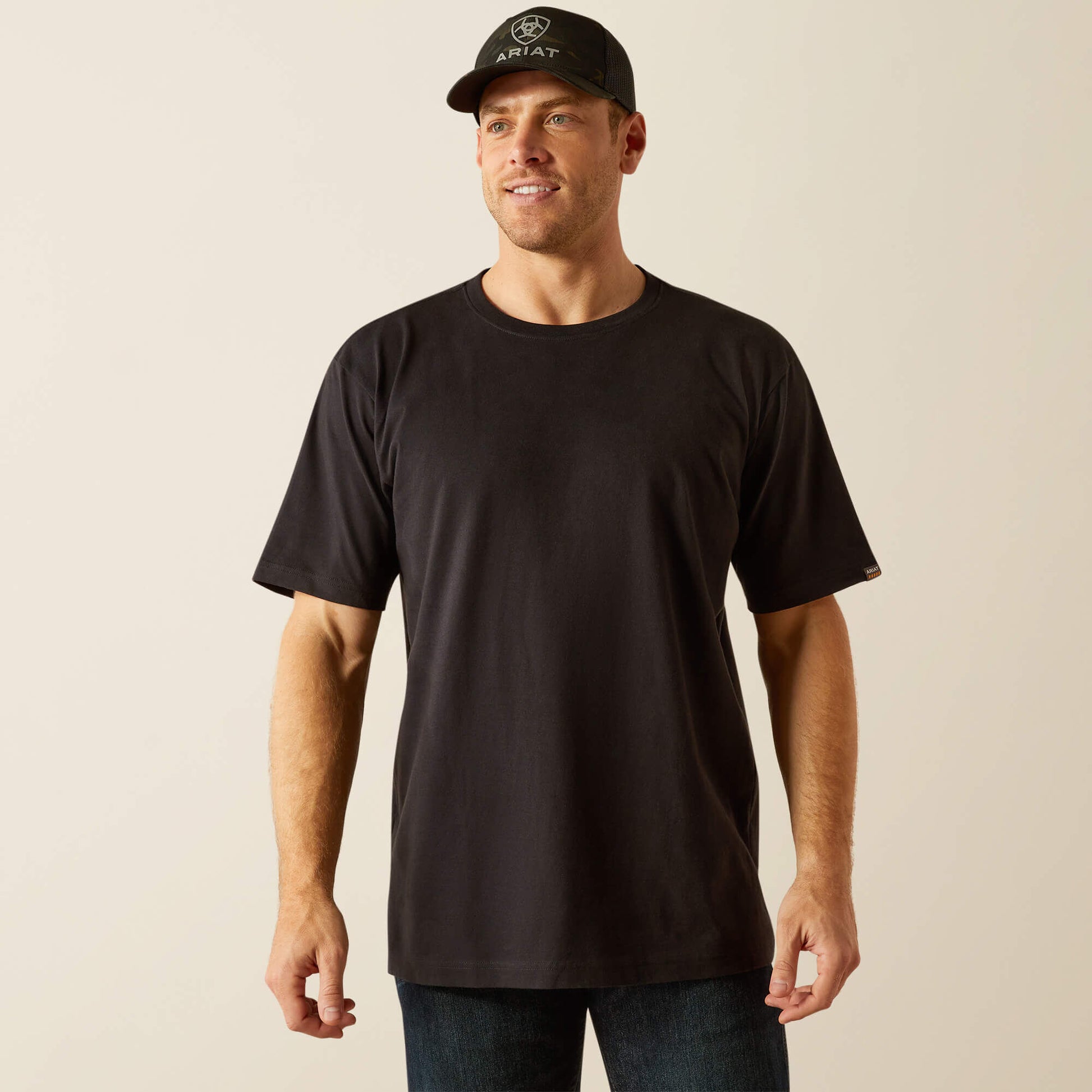 Ariat Men Rebar Cotton Strong Standard T-Shirt