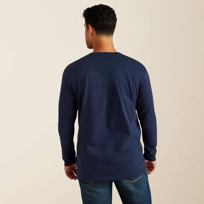 Ariat Men Rebar Cotton Strong Standard Pocket T-Shirt