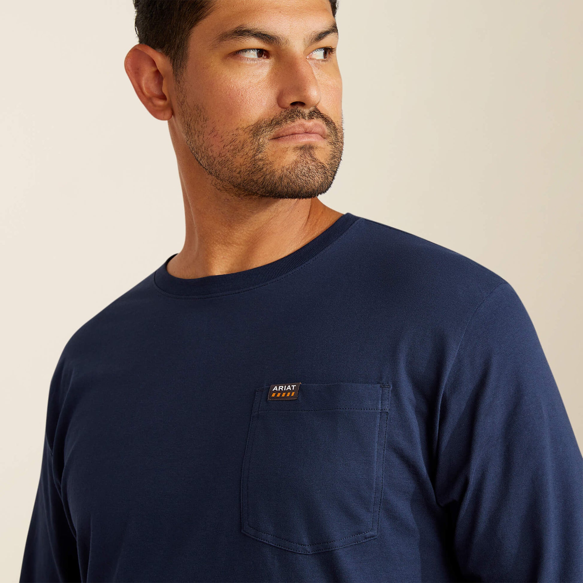 Ariat Men Rebar Cotton Strong Standard Pocket T-Shirt