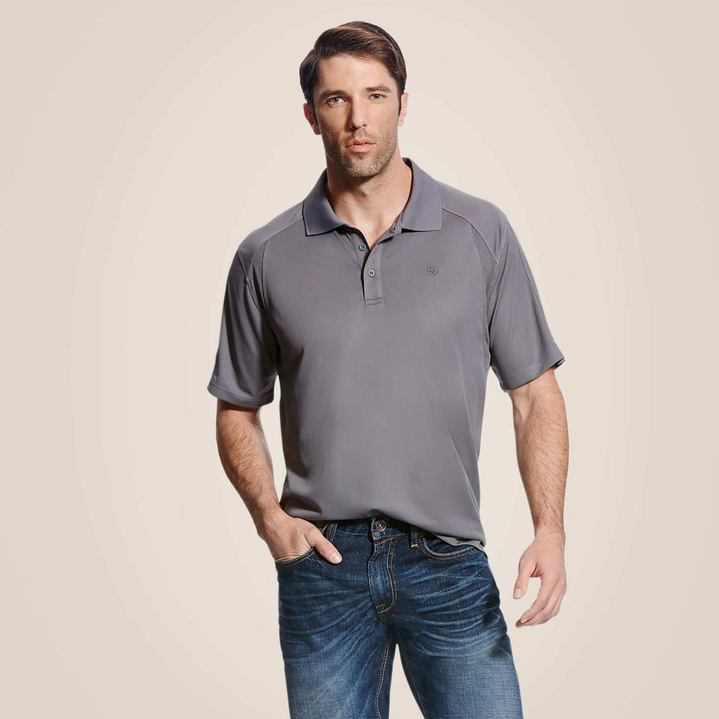 Ariat Men AC Classic Fit Polo