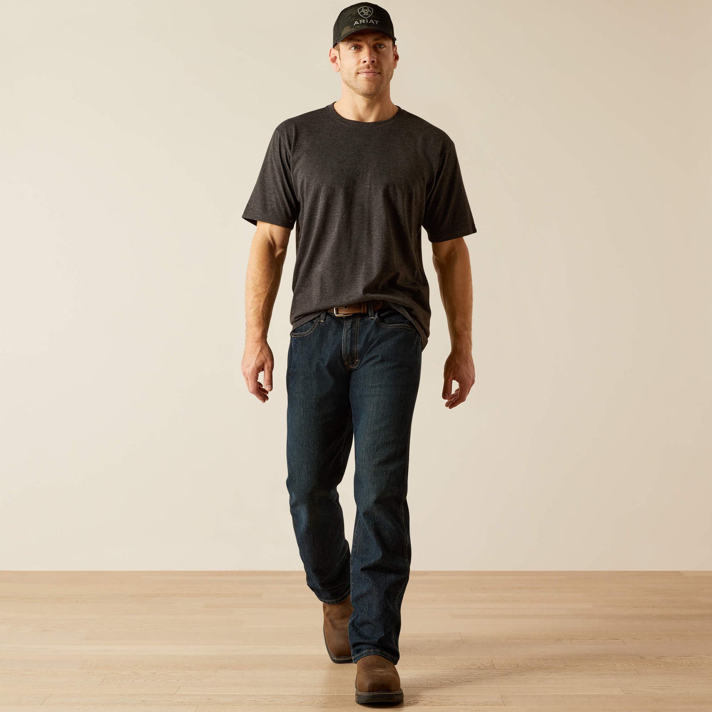 Ariat Men Rebar Cotton Strong Standard T-Shirt