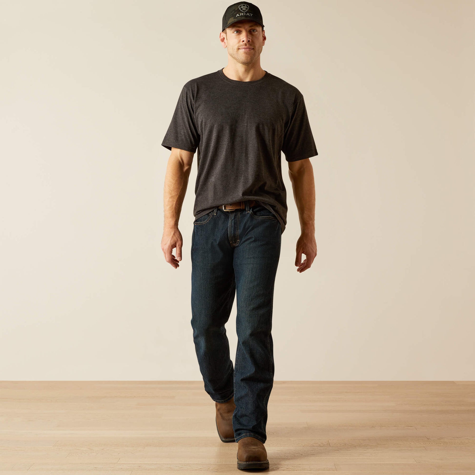 Ariat Men Rebar Cotton Strong Standard T-Shirt