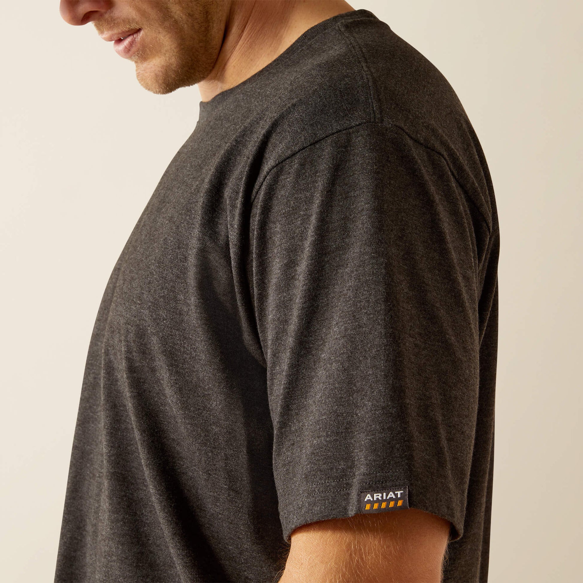 Ariat Men Rebar Cotton Strong Standard T-Shirt