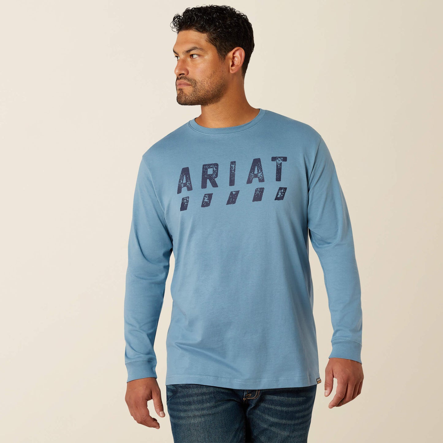 Ariat Men Rebar Cotton Strong Logo T-Shirt