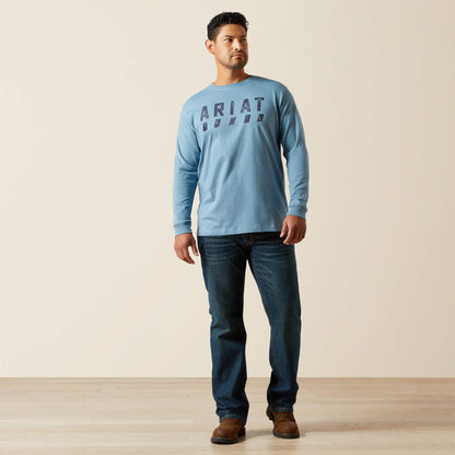 Ariat Men Rebar Cotton Strong Logo T-Shirt