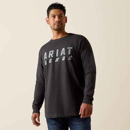 Ariat Men Rebar Cotton Strong Logo T-Shirt