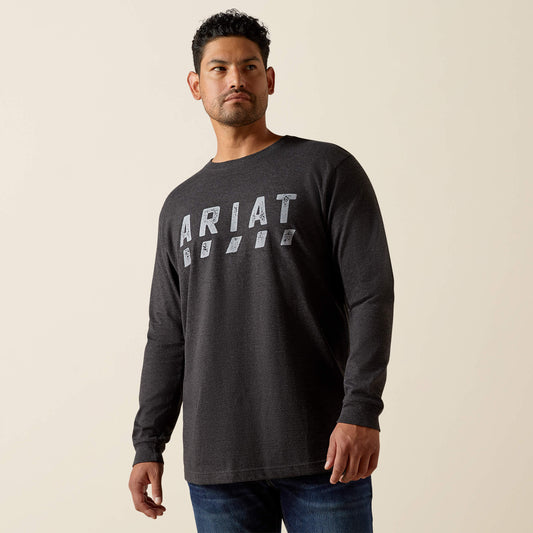 Ariat Men Rebar Cotton Strong Logo T-Shirt