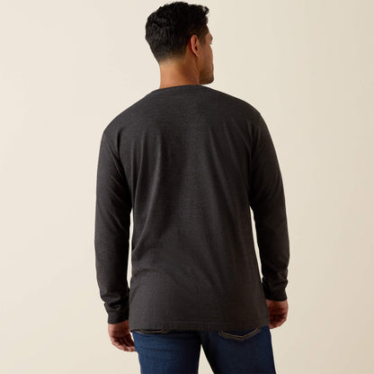 Ariat Men Rebar Cotton Strong Logo T-Shirt