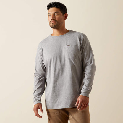 Ariat Men Rebar Cotton Strong Standard Pocket T-Shirt
