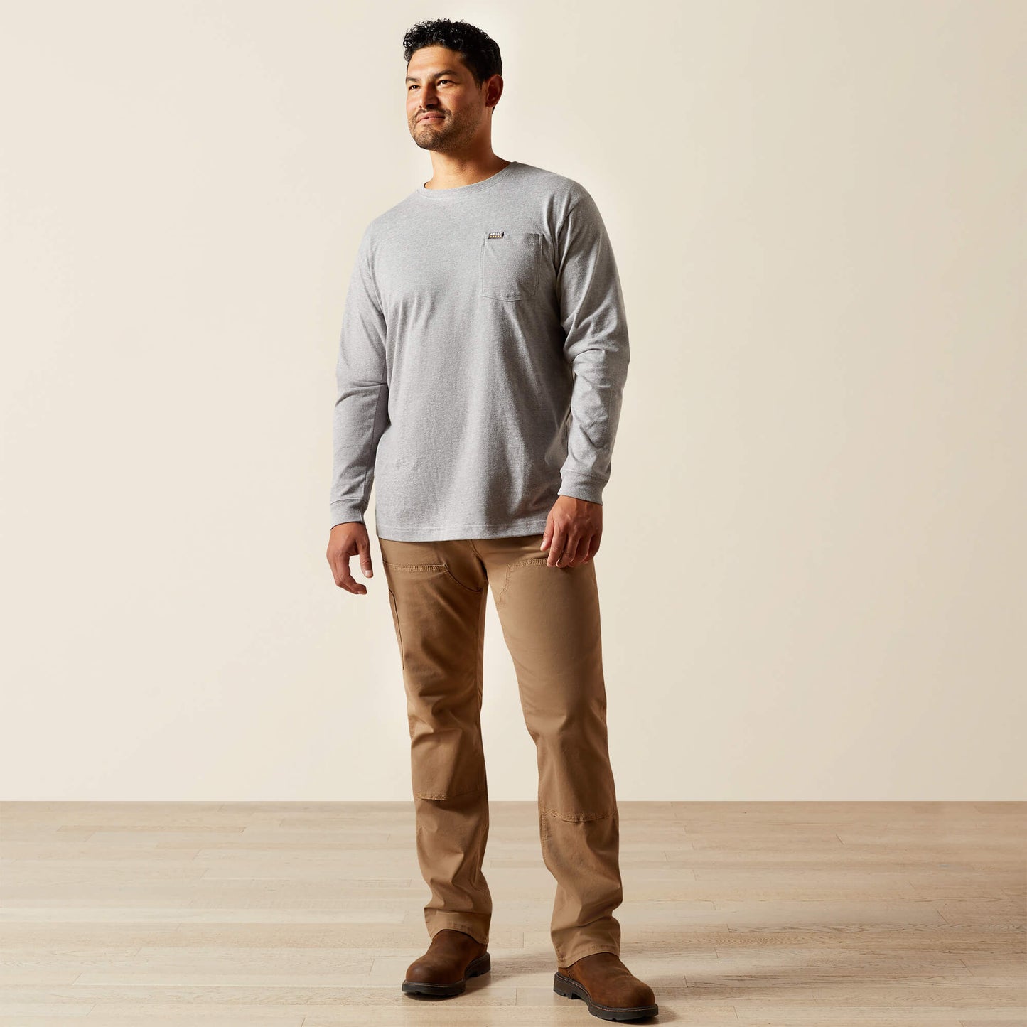 Ariat Men Rebar Cotton Strong Standard Pocket T-Shirt