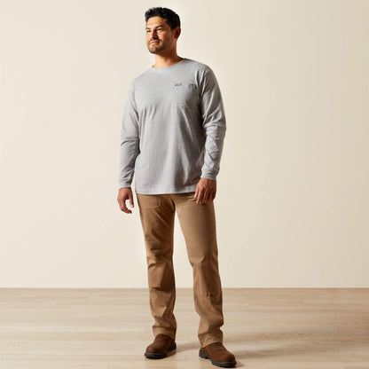 Ariat Men Rebar Cotton Strong Standard Pocket T-Shirt