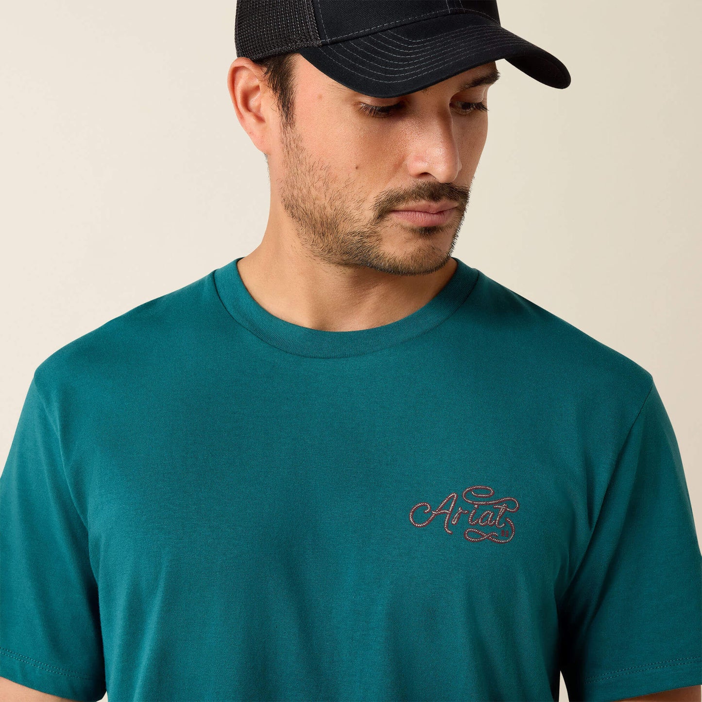 Ariat Men Ariat Cattle Skull Freedom Classic Fit T-Shirt