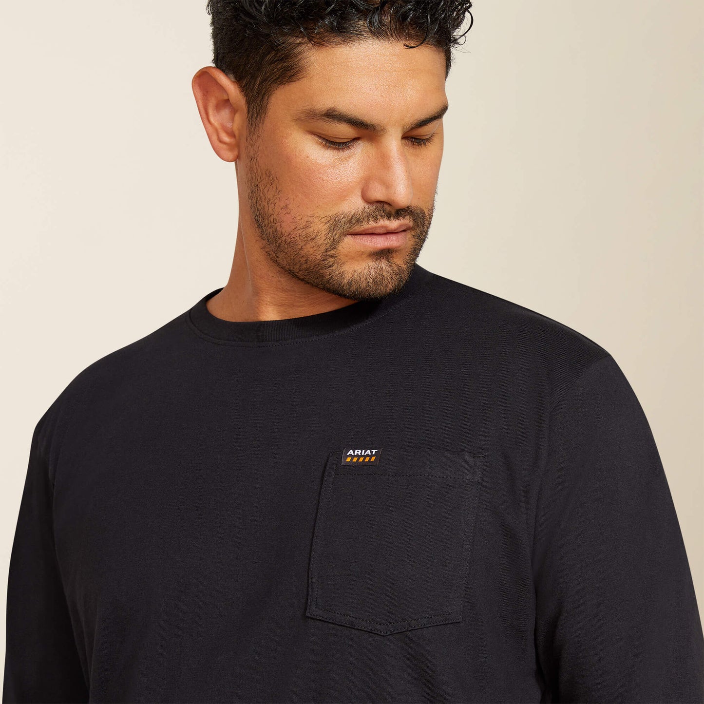 Ariat Men Rebar Cotton Strong Hardhead T-Shirt