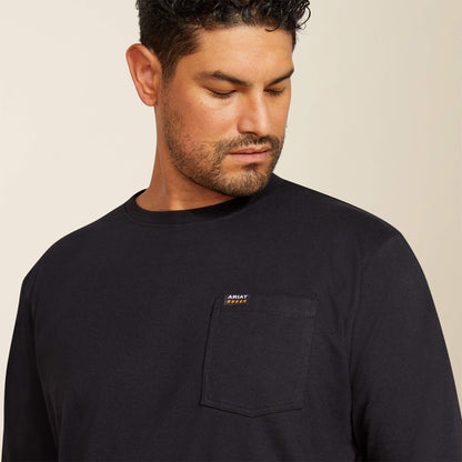 Ariat Men Rebar Cotton Strong Hardhead T-Shirt