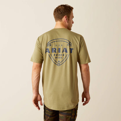 Ariat Men Rebar Workman 360 Shield Pocket T-Shirt