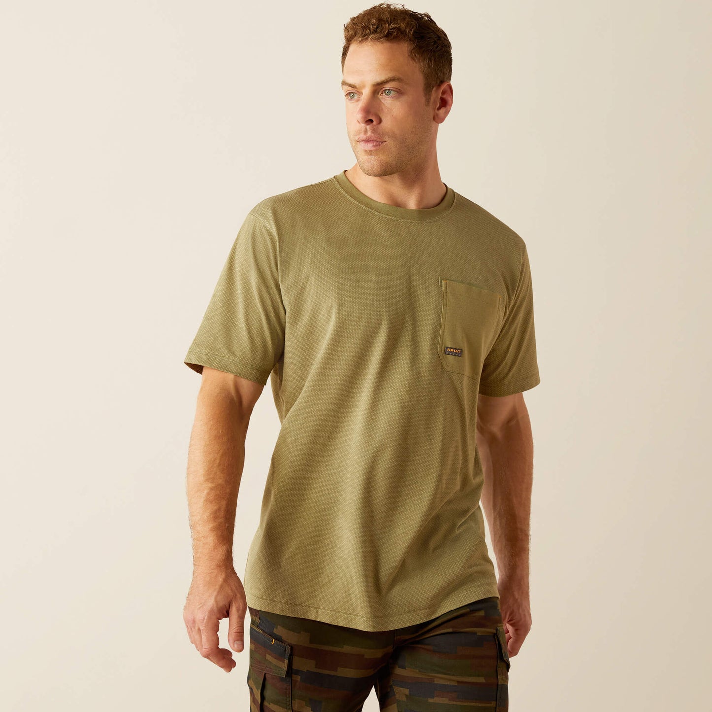 Ariat Men Rebar Workman 360 Shield Pocket T-Shirt