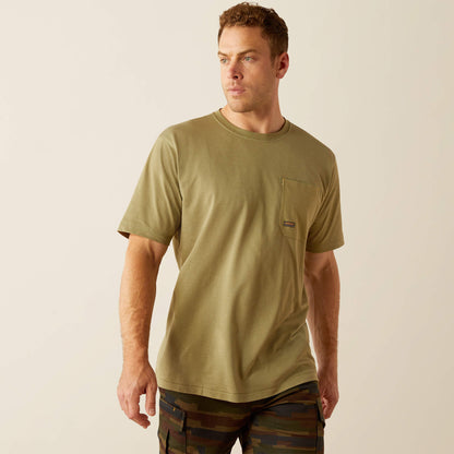 Ariat Men Rebar Workman 360 Shield Pocket T-Shirt