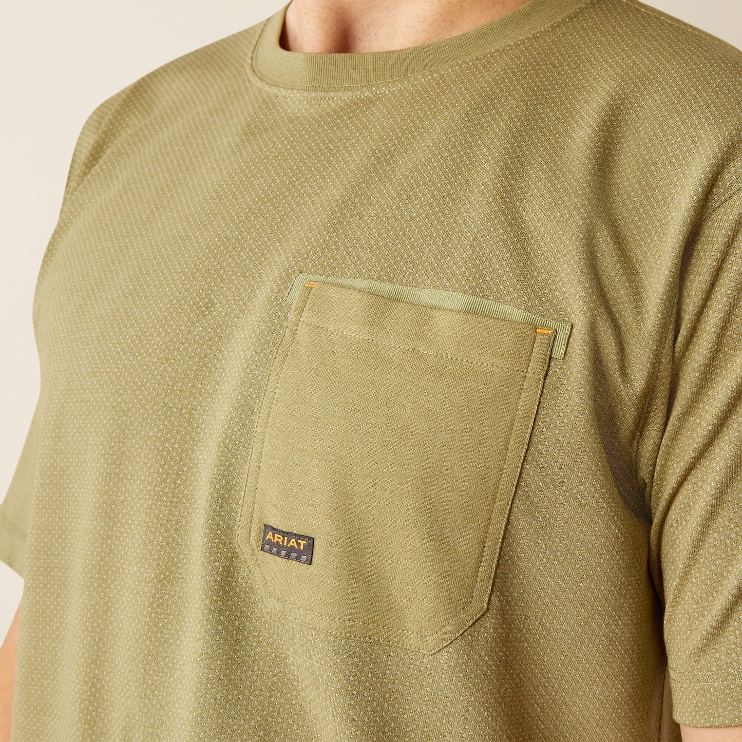 Ariat Men Rebar Workman 360 Shield Pocket T-Shirt